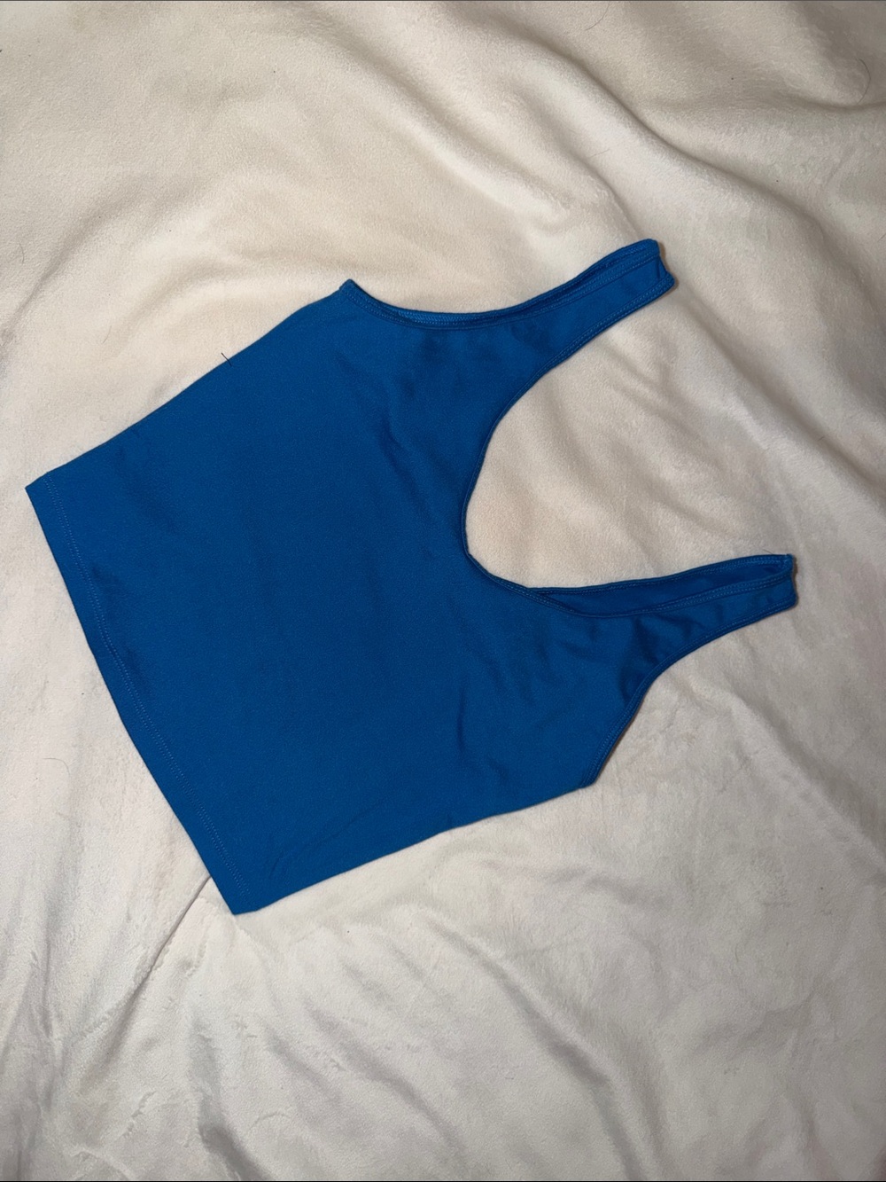 Hollister Royal Blue Cropped Tank Top